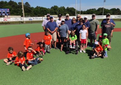 The Miracle League kids are amazing and we loved hanging out with them on Saturday!